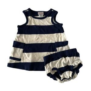 Hanna Andersson Organic Pocket Dress & Bloomers